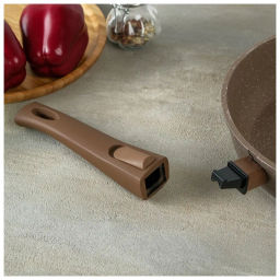 Сковорода 26см АП Гранит brown со съемной ручкой арт.026806 - Мечта фото 5