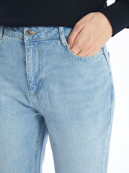 Straight Fit Kad?n Jean Pantolon