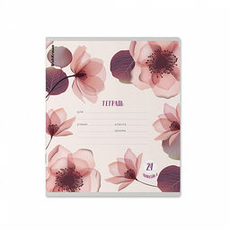 Цена за 10 шт. Тетрадь школьная ученическая ErichKrause Mystic Flowers, 24 листа, линейка (в плёнке по 10 шт.)_MIX-PACK  фото 6