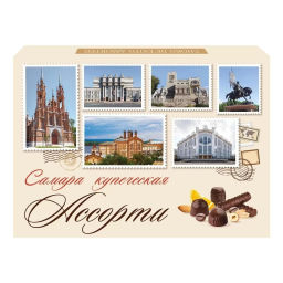 Самара Купеческая (91) Ассорти DeExito набор конфет вес 220 г (Альфа)