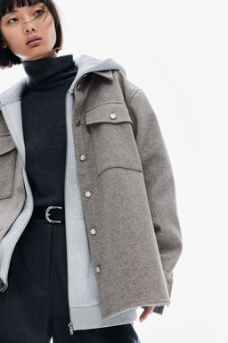 Chaqueta camisera oversize - H&m фото 2