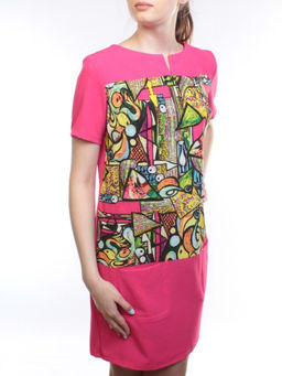 P202 Платье женское (100% полиэстер)