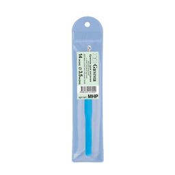 Для вязания Gamma MHP крючок с пласт.ручкой алюминий d 3.5 мм 14 см в чехле