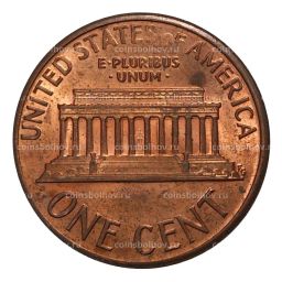 Монета 1 цент 1988 года