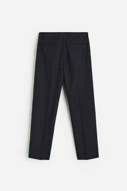 REGULAR FIT WOOL TROUSERS - Zara фото 7
