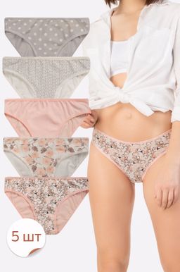 Женские трусы-слипы 5 шт. Happy Fox