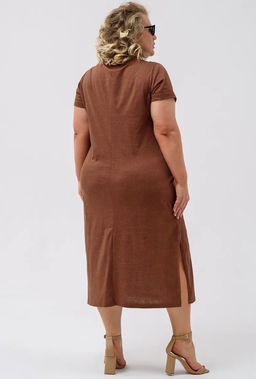 Платье  Лён Хлопок 100% - Оптима фото 14