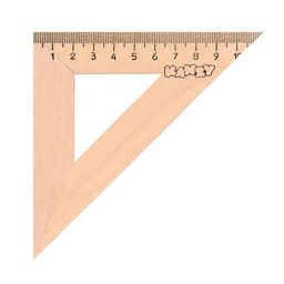 KANZY WTK-4511 Треугольник деревянный 11 см 25 шт. 45 градусов