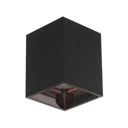 Светильник «Кубик» LED 4000К 10 Вт DIM220 черный кофе 7.5×7.5×9.5 см