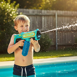 Водное оружие "Глубинный шквал" в коробке