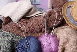 Спицы GAMMA круговые MKN сталь d 3.5 мм 100 см 1 шт с металлической леской фото 7