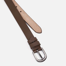 Ремень женский, ширина 2,5 см, винт, пряжка металл, цвет коричневый - Simaland фото 2