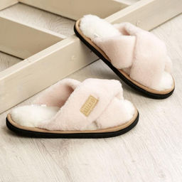 Тапочки-слайдеры арт. М4/02-01 Пудра