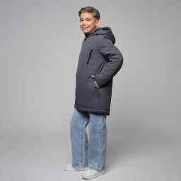 RODOS Куртка для мальчика осень/весна М-305 Чёрный  фото 57