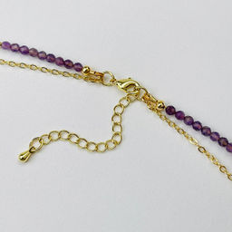 Колье из Аметиста с подвеской