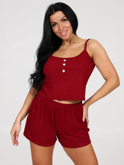 647-П ПИЖАМА ЖЕНСКАЯ (Бордо) - А-дина фото 3