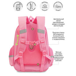 RAz-686-2 Рюкзак школьный с картхолдером на держателе - Grizzly фото 18