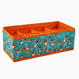 Органайзер для хранения, кофр для белья 8 ячеек Корги, 281610 см - See you home фото 2