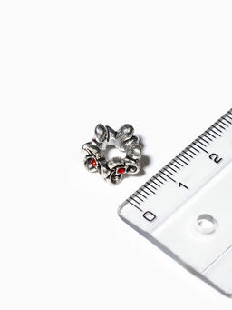 Цена за 5 шт. Шарм разделитель для бусин «Цветочек», МИКС