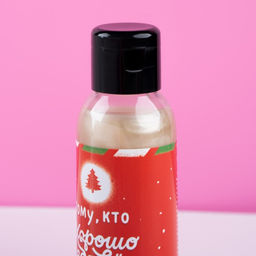 Гель для душа Тому, кто хорошо вёл себя в этом году, 100 мл, аромат ванильный маффин - Чистое счастье фото 3