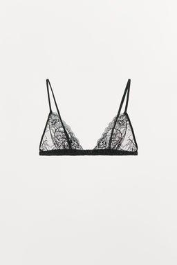 LACE TRIANGLE BRALETTE - Zara фото 4