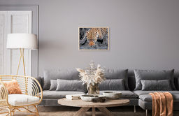 ФРЕЯ PNB/PMC-193 Набор для раскрашивания по номерам ( цветной холст ) 40 х 30 см Взгляд хищника