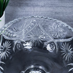 Ваза для сервировки на ножке Орнамент / GIU-48 /KG-1855/уп 24/ - Галеонтрейд фото 4