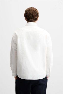 CREASED-EFFECT SHIRT - Zara фото 3