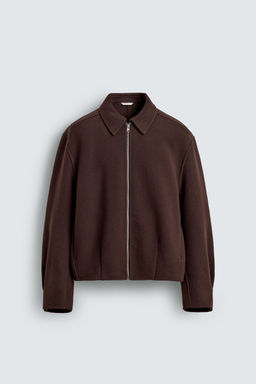 BOXY FIT WOOL BLEND JACKET - Zara фото 7