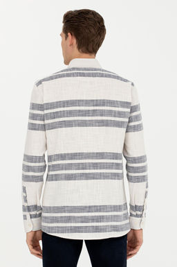 Мужская рубашка с длинным рукавом Stone - U.s. polo assn фото 19