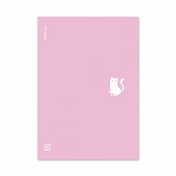 Цена за 3 шт. Тетрадь общая ученическая с пластиковой обложкой на скобе ErichKrause Brave cats, фиолетовый, А4, 48 листов, клетка_MIX-PACK фото 5