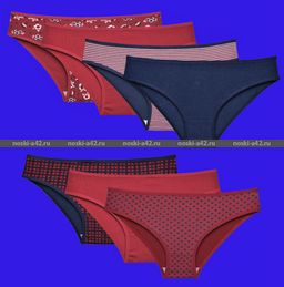 Цена за 7 шт. Трусы женские Турция Неделька - 7 шт. арт. 713026 L (44-46) - For you фото 3