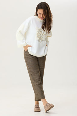 Костюм Magia mody 2351 молочный+ коричневый