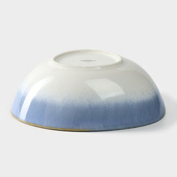 Салатник Magistro Пэвэти, 400 мл, d=15.3 см, фарфор, белый, голубой фото 4