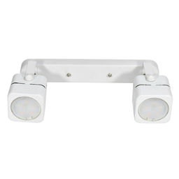 DLC-S613 GU10x2 WHITE Светильник декоративный накладной, серия Sotto. Без ламп, цоколь GU10x2шт. Металл. Белый. TM Fametto