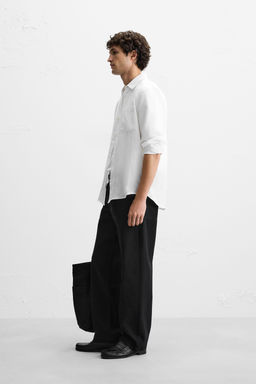 100% LINEN SHIRT - Zara фото 20