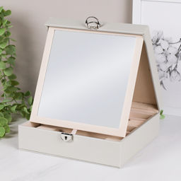 Шкатулка для украшений 25х25х8см / F223 /уп 20/ - Галеонтрейд фото 7