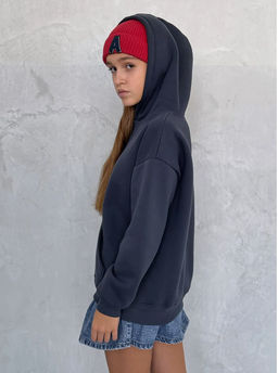 CRB wear/CWJG 63682-48 Толстовка для девочки,темно-серый/Ex.Cherubino  фото 6