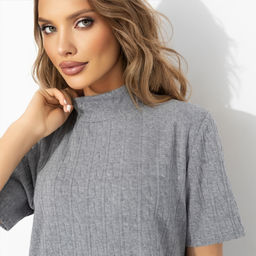 Платье на все случаи, Словно впервые (серое) - Charutti фото 3