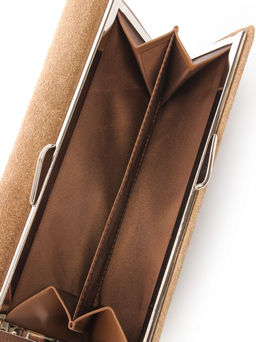 LACCOMA кошелек LA-1075-З-коричневый натуральная замша