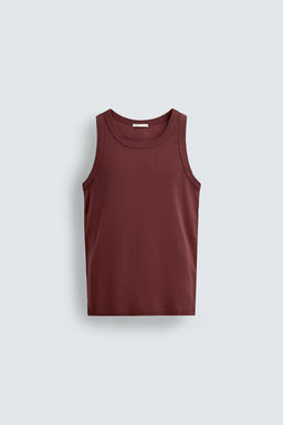 RIBBED TANK TOP - Zara фото 7