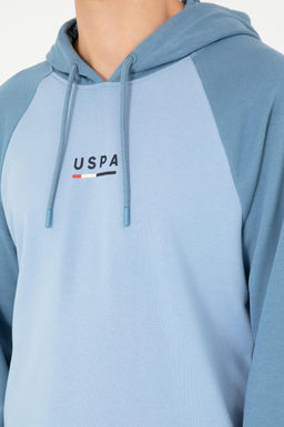 Мужской голубой свитшот Неожиданная скидка в корзине - U.s. polo assn фото 7