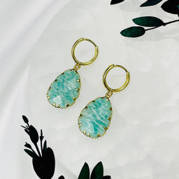Серьги с Амазонитом