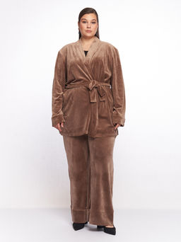 Костюм велюровый KO11311BEG18