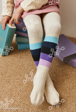 Гольфы детские из 100% монгольской шерсти (арт. 02164)