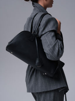 Кожаная сумка Charlotte DBR 31358 черный  фото 2