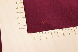 Бархат цв.Вишневый-2, СОРТ2, ш.1.48м, хлопок-90%, лайкра-5%, п/э-5%, 280гр/м.кв - Купава фото 3