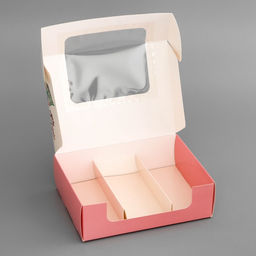 Цена за 5 шт. Коробка складная, под 3 эклера Подарок для тебя, 20?15?6 см