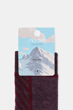 WOOL SKI SOCKS - Zara фото 3