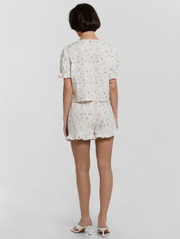 КОМПЛЕКТ ЖЕНСКИЙ (ЖАКЕТ, ШОРТЫ)